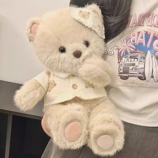 1pc 2026 New 15.75inch Goodnight Baby Series Teddy Bear Pet Plush Toy Little Fox Figurine Cute Elephant Plush Doll Creative And Unique Cartoon Adorable Toy Figurine Adorable Design Plush And Plump Comfortable Fabric Toy Figurine Perfect for Playing with